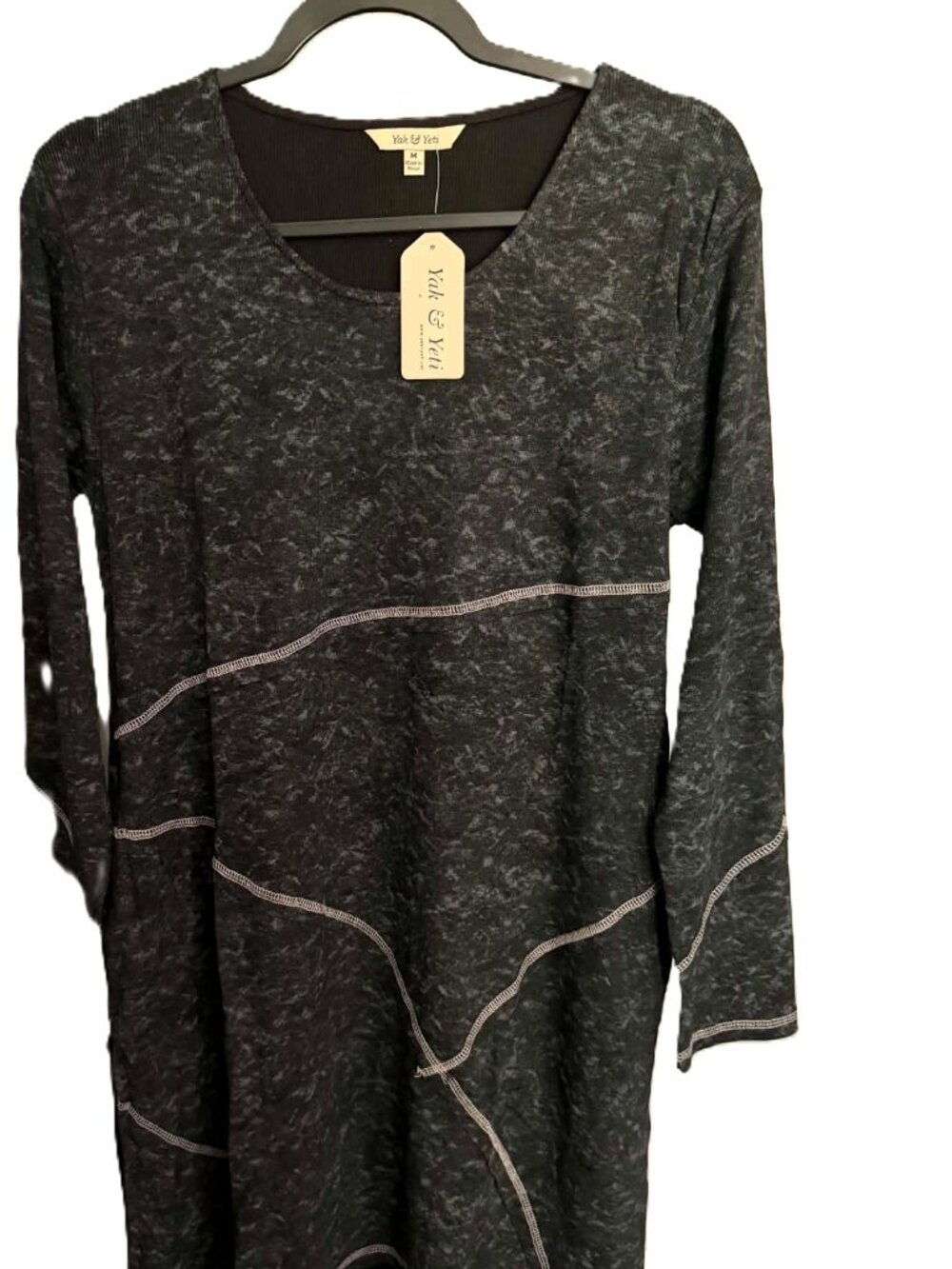 Yak & Yeti Tunic Dress • Size M • Rayon/Cotton Blend